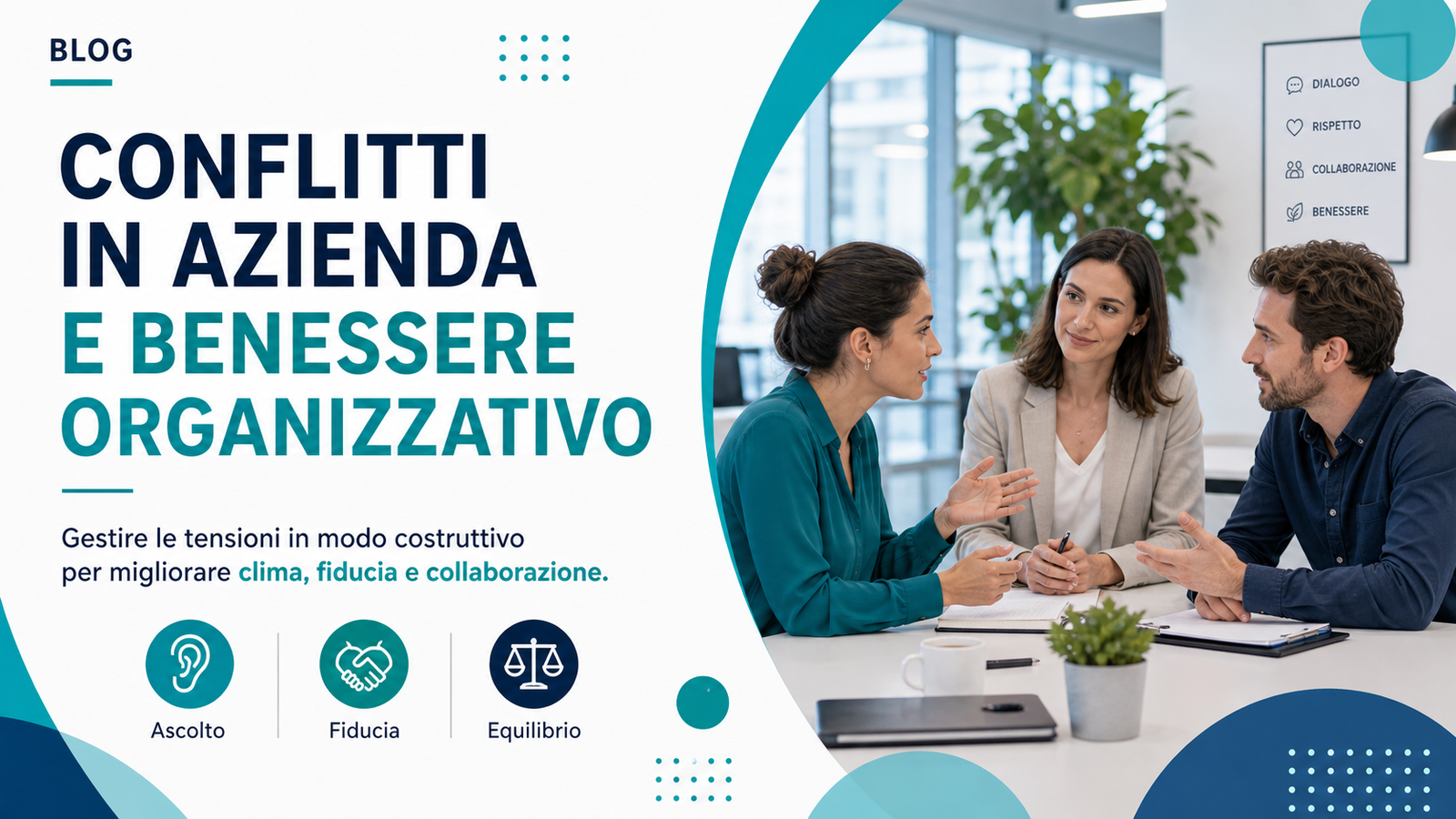 Conflitti in azienda e benessere organizzativo: quando il clima di lavoro diventa una leva di crescita